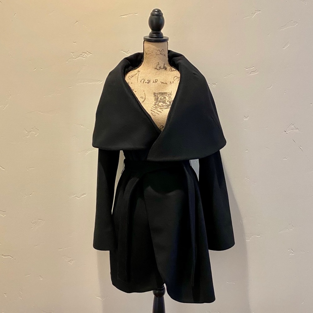 T Tahari | wrap coat